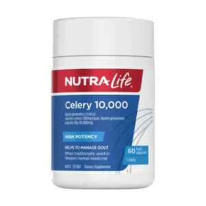 (PRE ORDER) Nutra-Life Celery 10,000 60 tabs shelf life 2yrs